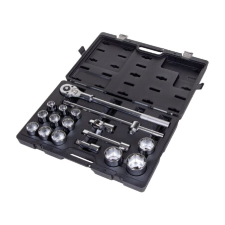Set chei; tubulară; Fixare: 3/4"; 17buc.