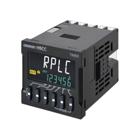 Timer; SPDT; 100÷240VAC; pentru şină DIN; 45x45mm; IP20