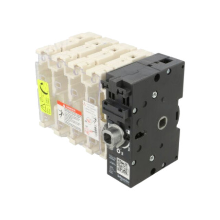 Separator cu fuzibil; pentru şină DIN; 32A; Poli: 4; 750V