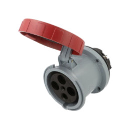 Conector: alimentare AC trifazate; IP&S; 125A; 415VAC; soclu; mamă