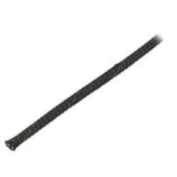 Tresă; Øtresă: 5÷11nom.16mm; poliester; neagră; -50÷150°C; L: 100m