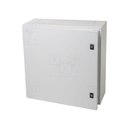 Carcasă: montare pe perete; X: 600mm; Y: 600mm; Z: 250mm; oţel; gri