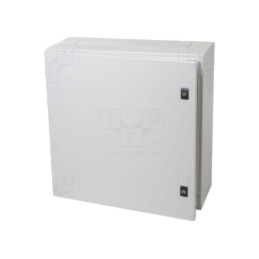 Carcasă: montare pe perete; X: 600mm; Y: 600mm; Z: 250mm; oţel; gri