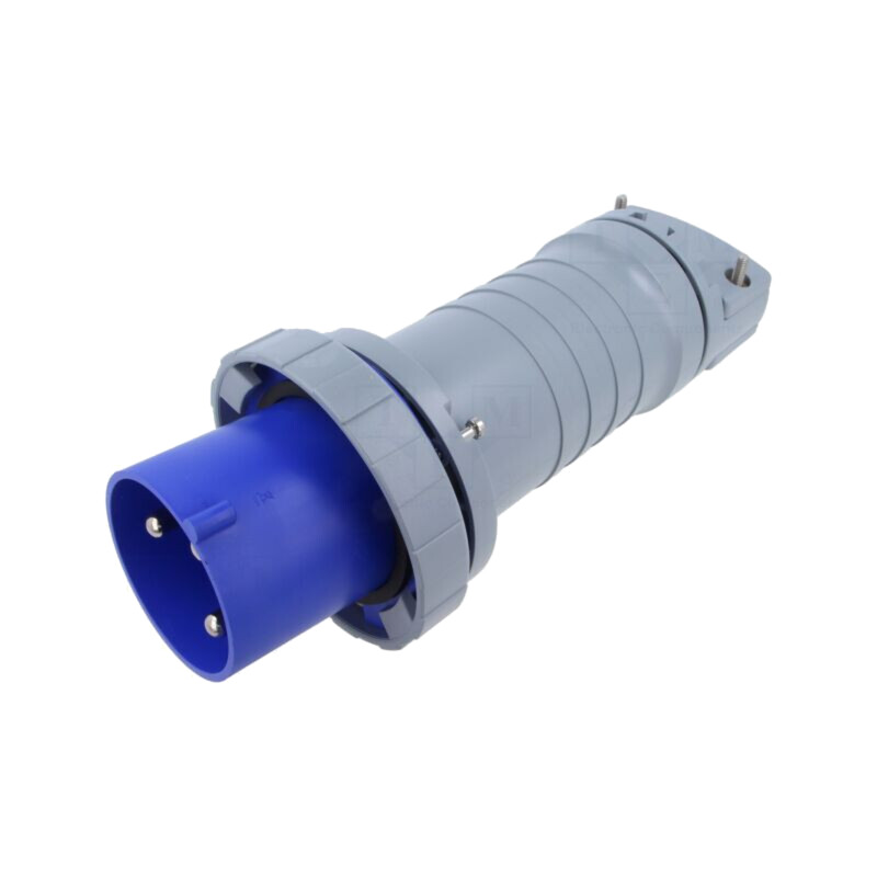 Conector: alimentare AC trifazate; IP&S; 125A; 250V; 250VAC; mufă