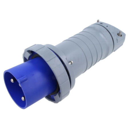 Conector: alimentare AC trifazate; IP&S; 125A; 250V; 250VAC; mufă