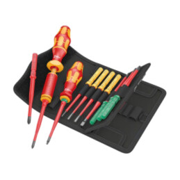 Kit: şurubelniţe; izolată,slim; 1kVAC; PZ/S1,PZ/S2; etui; 16buc.