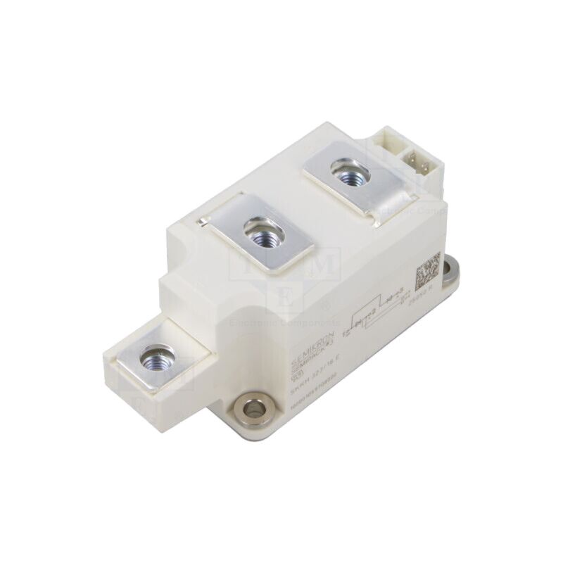 Modul: diodă-tiristor; 1,8kV; 320A; SEMIPACK3; Ufmax: 1,45V