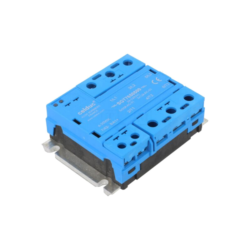 Releu: semiconductor; 50A; Uîntrerup: 24÷520VAC; 3-fazat; -40÷85°C