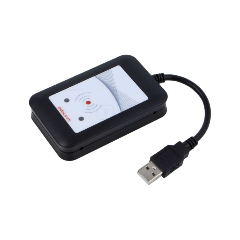 Cititor RFID; 4,3÷5,5V; USB; antenă; Rază: 100mm; 88x56x18,5mm Cititor RFID; 4,3÷5,5V; USB; antenă; Rază: 100mm; 88x56x18,5mm