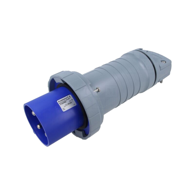 Conector: alimentare AC trifazate; IP&S; 125A; 250V; 250VAC; mufă Conector: alimentare AC trifazate; IP&S; 125A; 250V; 250VAC; mufă