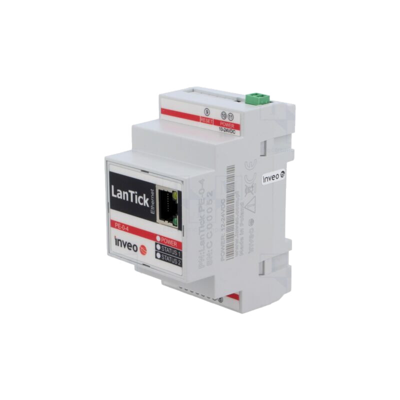 Modul industrial: intrare digitală; 5÷50°C; 10÷24VDC; IN: 4 Modul industrial: intrare digitală; 5÷50°C; 10÷24VDC; IN: 4