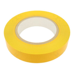 Bandă: de marcare; galbenă; L: 50m; W: 50mm; autoadeziv; PVC
