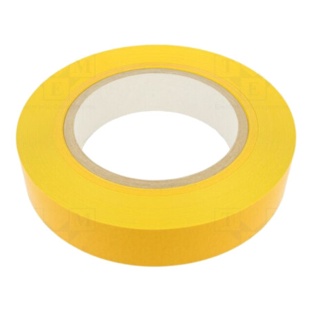 Bandă: de marcare; galbenă; L: 50m; W: 50mm; autoadeziv; PVC