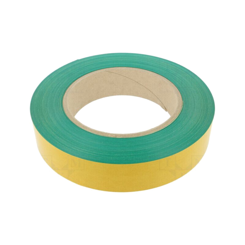 Bandă: de marcare; verde; L: 50m; W: 50mm; autoadeziv; PVC