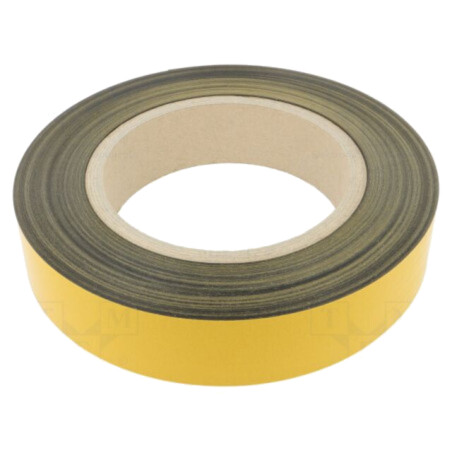 Bandă: de marcare; neagră; L: 50m; W: 50mm; autoadeziv; PVC
