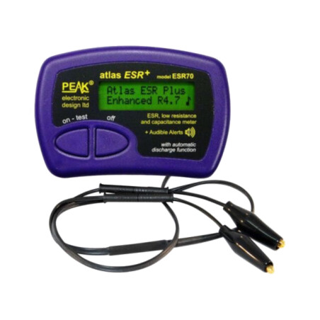 Tester: componente electronice; LCD; Interval măsurare R: 0÷40Ω