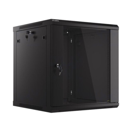 Carcasă: tablou rack; Standard: 19"; 12U; neagră; Z: 600mm; X: 600mm
