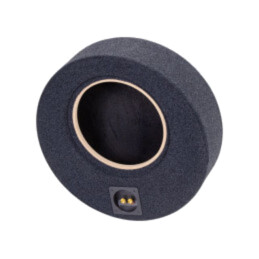 Carcasă difuzor; MDF; melanj negru; ţesătură; 250m; Frezare: 275mm