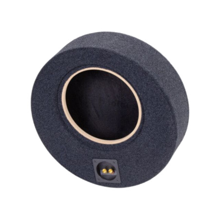 Carcasă difuzor; MDF; melanj negru; ţesătură; 250m; Frezare: 275mm