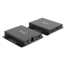 Extender HDMI; DC soclu x2,HDMI soclu x2,IrDA,RJ45 soclu x2