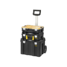 Ladă; pt.unelte,pentru transport; cu roţi; FATMAX®; PRO-STACK™ 3