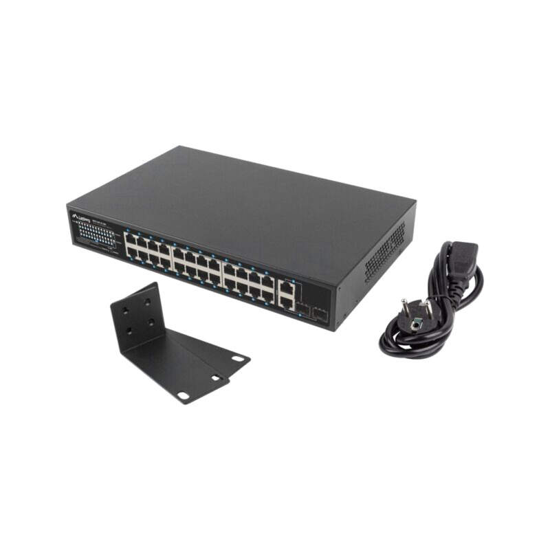 Switch Ethernet; IEC C14,RJ45 soclu x26; Gigabit Ethernet; 250m