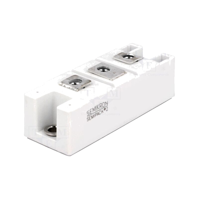 Modul: diodă; dubli în serie; 2,2kV; If: 160A; SEMIPACK2; A23; 310A