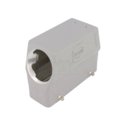 Enclosure for connectors: HDC; size 24B; for cable; Han® B; IP65