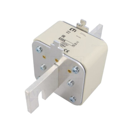 Siguranţă: siguranţă; 630A; 500VAC; gG; ceramică,industrial; NH4