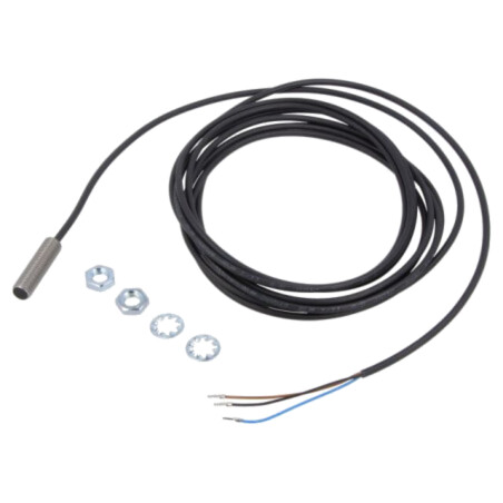 Senzor: inductiv; OUT: PNP / NO; 0÷1,5mm; 10÷30VDC; M8; IP67; 1,5kHz