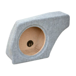 Carcasă difuzor; MDF; melanj gri; ţesătură; 300mm; Frezare: 324mm
