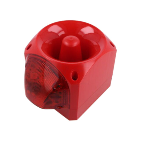 Semnalizator: luminos şi acustic; 10÷60VDC; sirenă,lumină flash