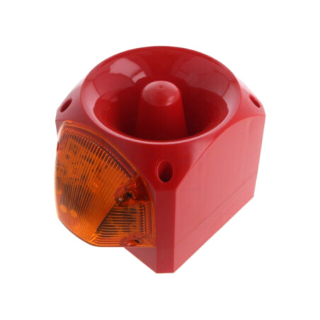 Semnalizator: luminos şi acustic; 10÷60VDC; sirenă,lumină flash