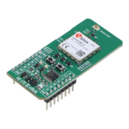 Click board; placă prototip; Comp: LEXI-R10801D; 4G LTE