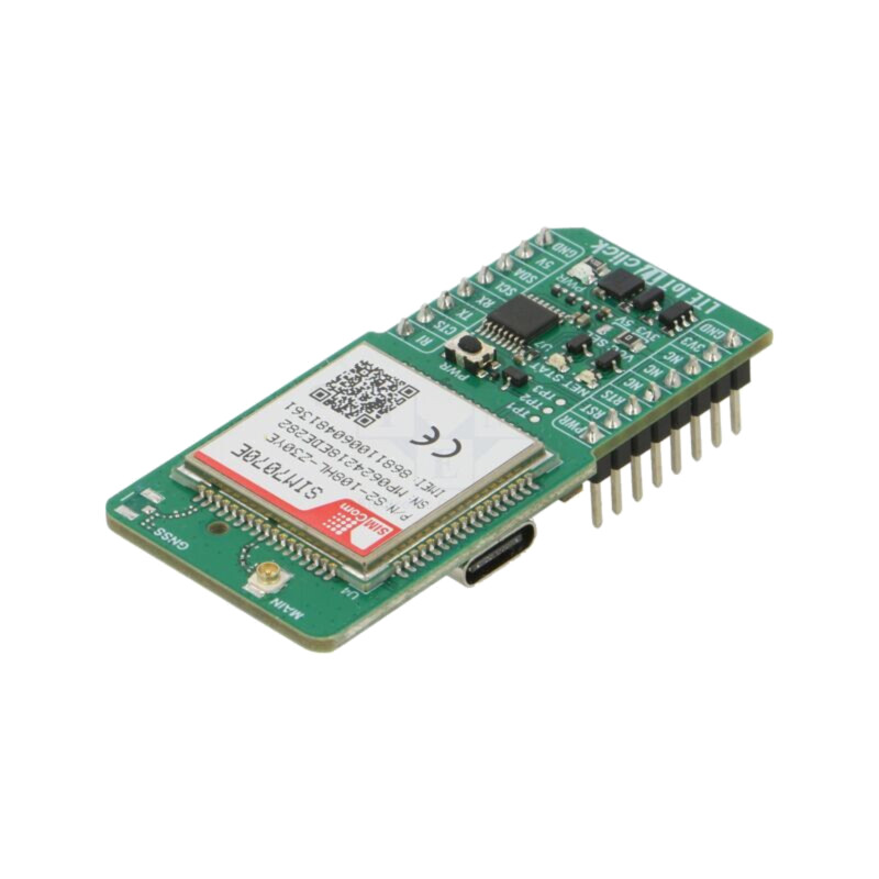 Click board; placă prototip; Comp: SIM7070E; LTE; 3,3VDC,5VDC