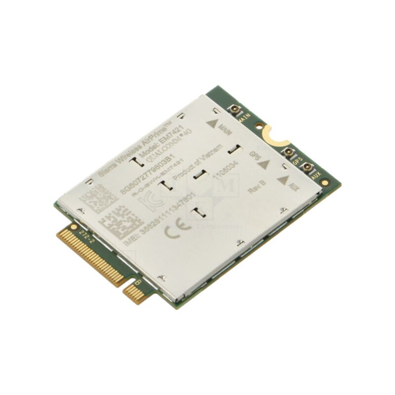 Modul: LTE; 4G; Down: 300Mbps; Up: 150Mbps; M.2; HSPA+,LTE CAT7