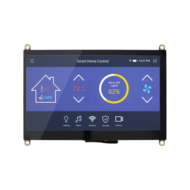 Afişaj: TFT; 7"; 800x480; Ilum: LED; Dim: 165x119,21x21,34mm; RGB Afişaj: TFT; 7"; 800x480; Ilum: LED; Dim: 165x119,21x21,34mm; RGB