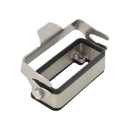 Enclosure for connectors: HDC; size 10B; Han-INOX; with latch