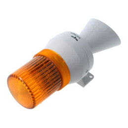 Semnalizator: luminos şi acustic; 24VDC; sirenă,lumină flash