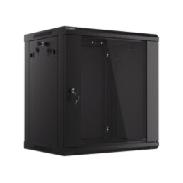 Carcasă: tablou rack; Standard: 19"; 12U; neagră; Z: 450mm; X: 600mm
