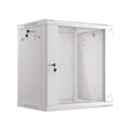 Carcasă: tablou rack; Standard: 19"; 12U; gri; Z: 450mm; X: 600mm