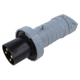 Conector: alimentare AC trifazate; IP&S; 63A; mufă; tată; PIN: 4