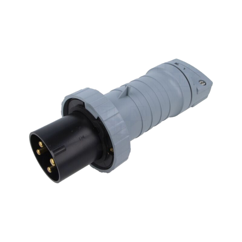 Conector: alimentare AC trifazate; IP&S; 63A; mufă; tată; PIN: 4 Conector: alimentare AC trifazate; IP&S; 63A; mufă; tată; PIN: 4