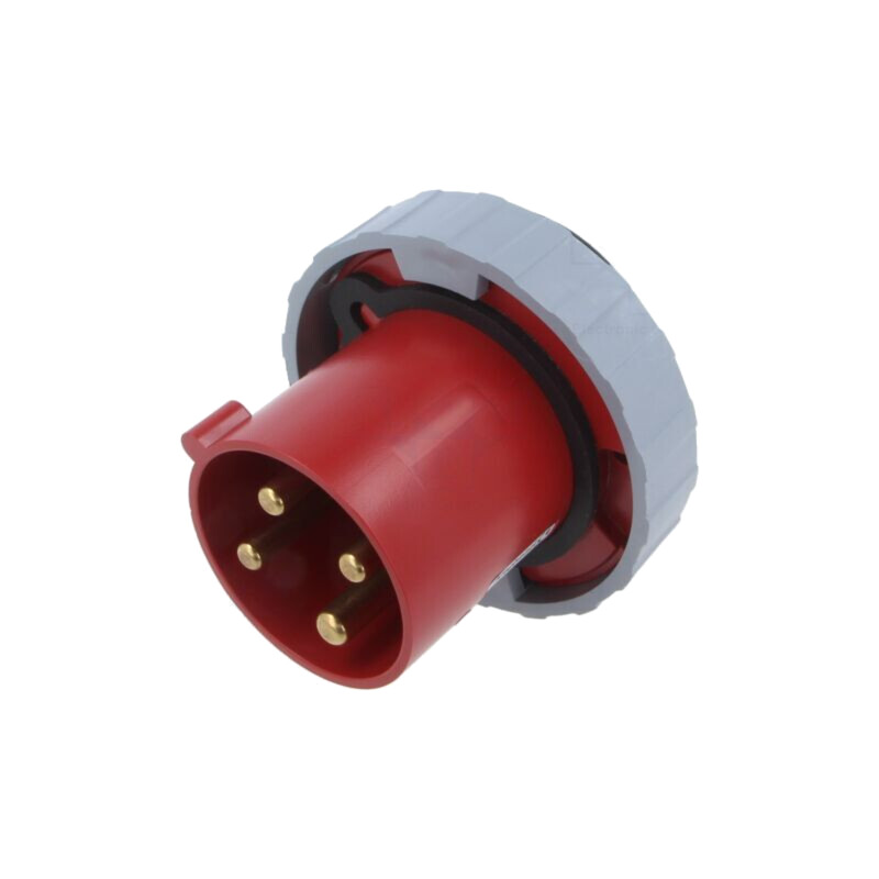 Conector: alimentare AC trifazate; IP&S; 63A; 460V; soclu; tată Conector: alimentare AC trifazate; IP&S; 63A; 460V; soclu; tată