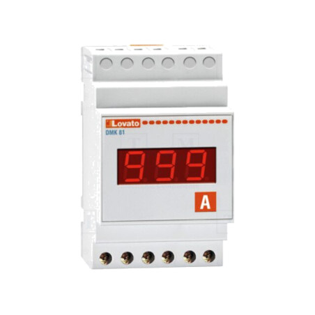 Ampermetru; digital,pentru montare; 0A÷10kA1,50mA÷5,75A; LED