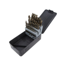 Set de burghie; pt.metal; oţel rapid cu cobalt HSS-Co; 25buc.