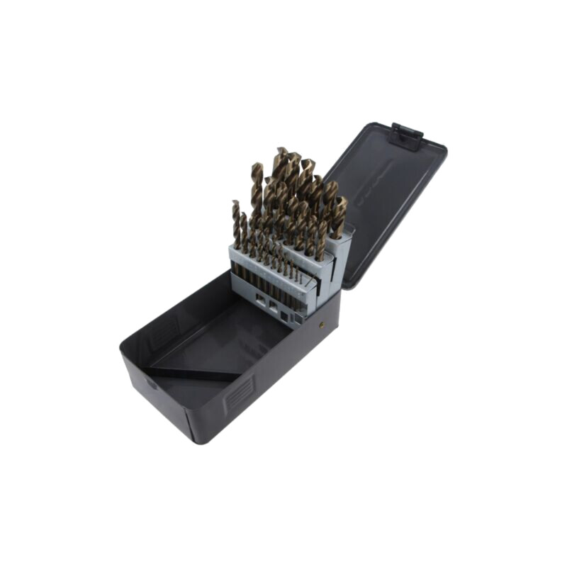 Set de burghie; pt.metal; oţel rapid cu cobalt HSS-Co; 25buc. Set de burghie; pt.metal; oţel rapid cu cobalt HSS-Co; 25buc.