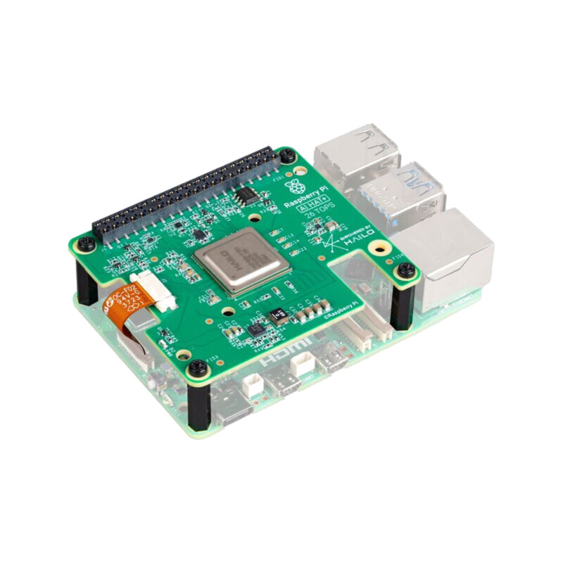Accesorii: placă de expansiune; Comp: Hailo-8L accelerator