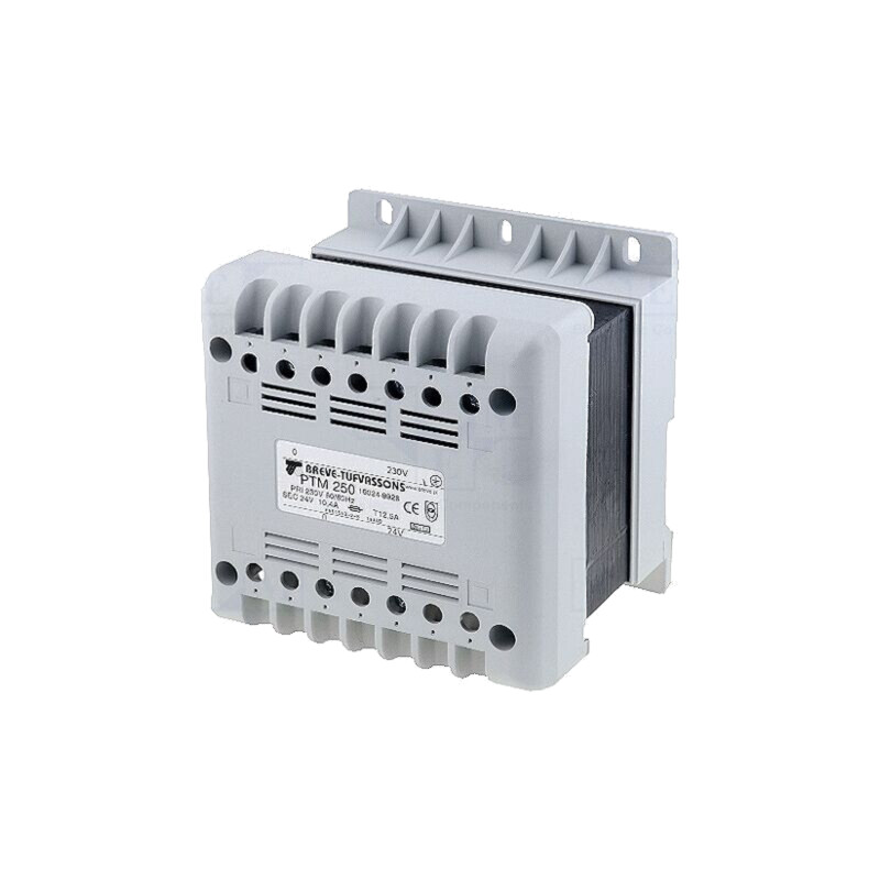 Transformator: alimentare; 250VA; 400VAC; 230V; pentru şină DIN Transformator: alimentare; 250VA; 400VAC; 230V; pentru şină DIN