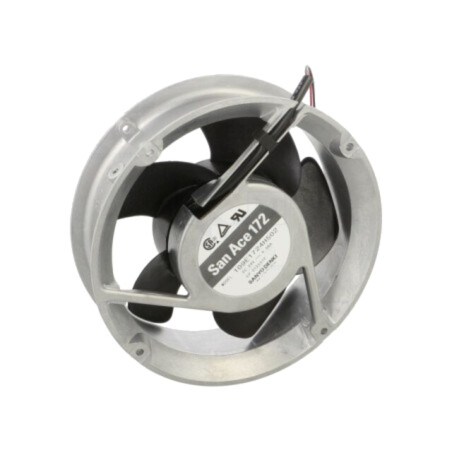 Ventilator: DC; axial; 24VDC; Ø172x51mm; 384m3/h; 47dBA; bilă